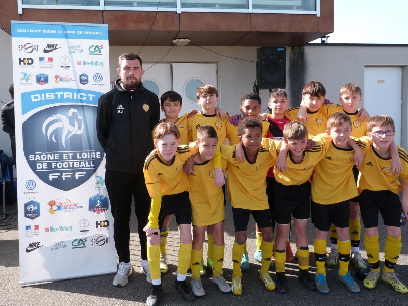 LOUHANS CUISEAUX FC et ST SERNIN/ST lauréats départementaux du